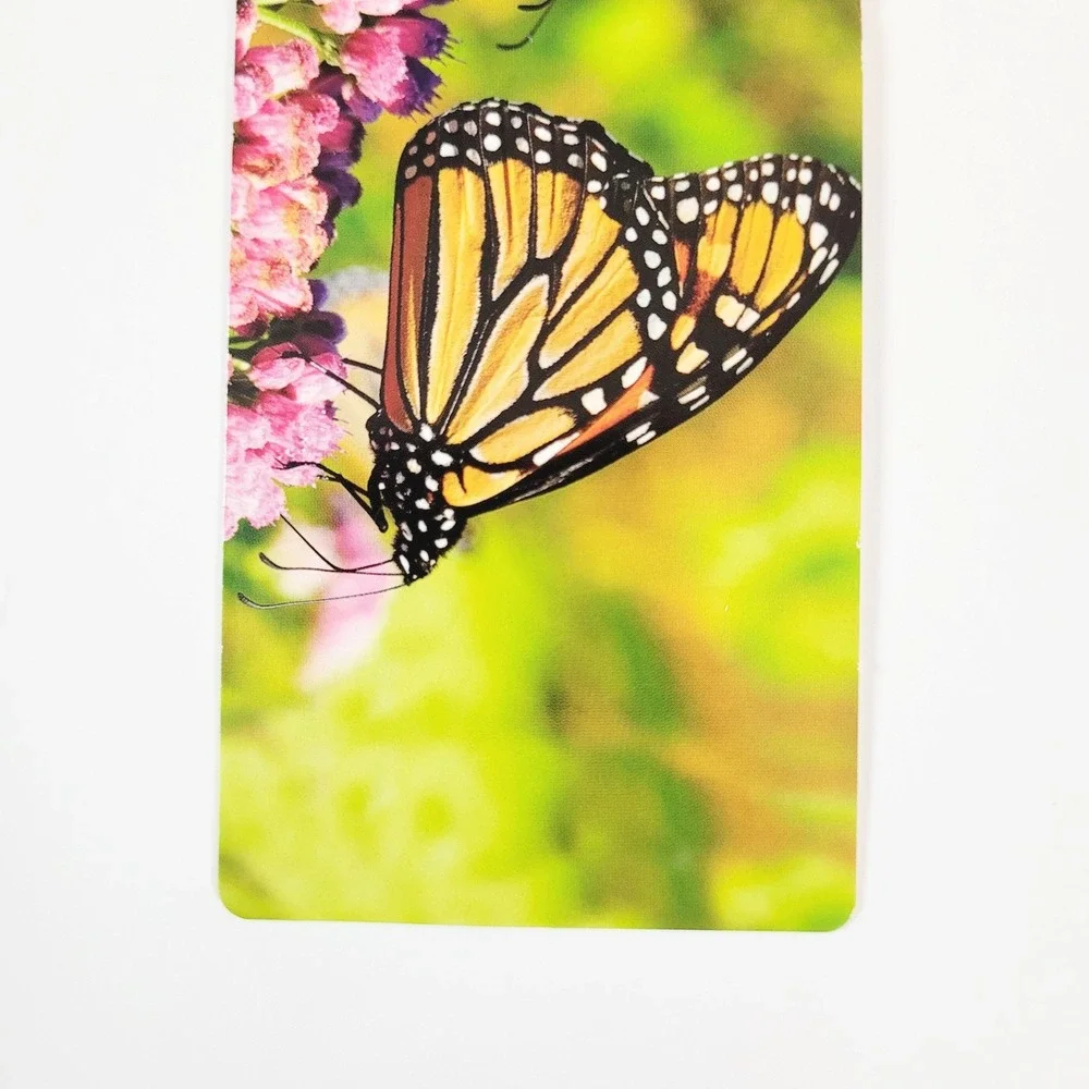 Vintage Y2K Monarch Butterflies Bookmark Butterfly, WWF World Wildlife WFRE44094